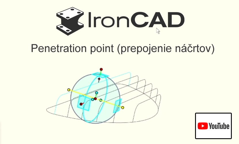 Penetration point - prepojenie náčrtov